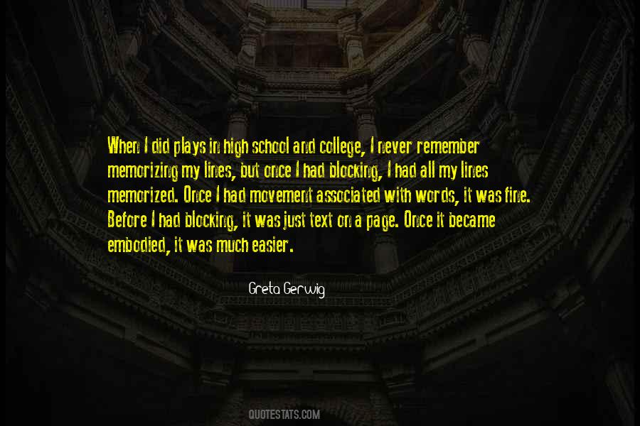 Quotes About Memorized #1821985