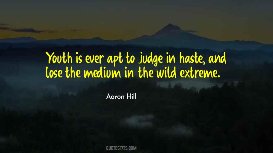 Wild Youth Quotes #1002143