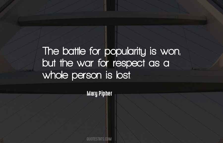 Battle Won Quotes #117008