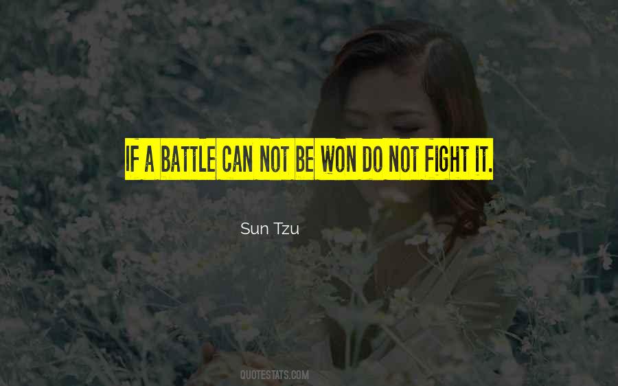 Battle Won Quotes #307563