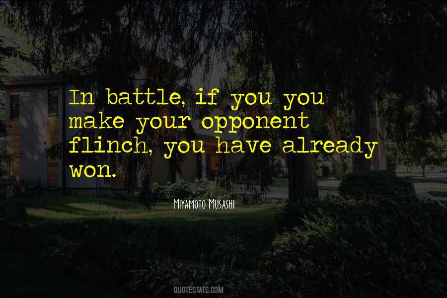 Battle Won Quotes #576595