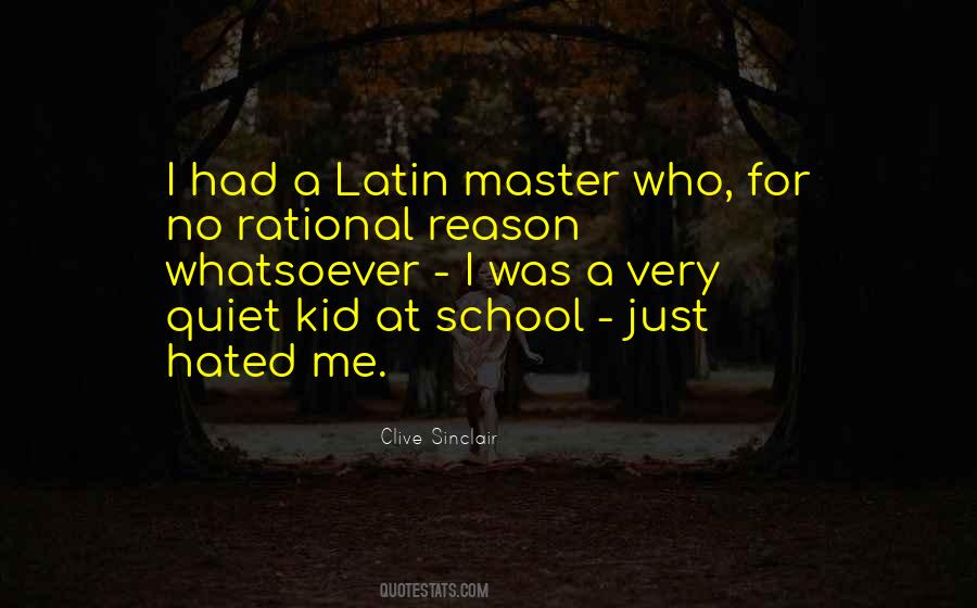 School Master Quotes #1587299