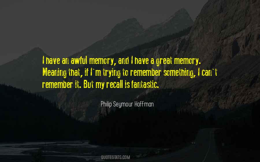 Quotes About Memories To Remember #225149