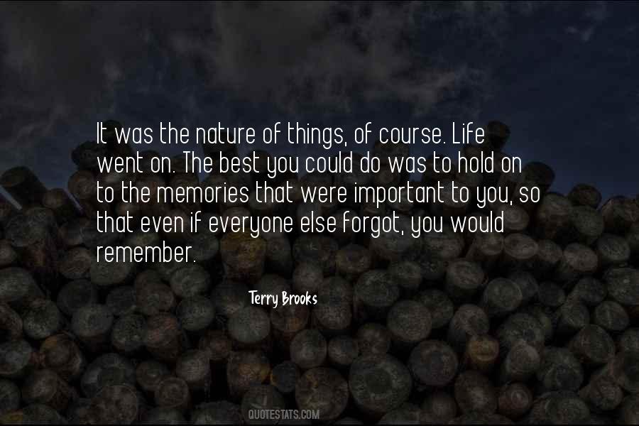 Quotes About Memories To Remember #457142