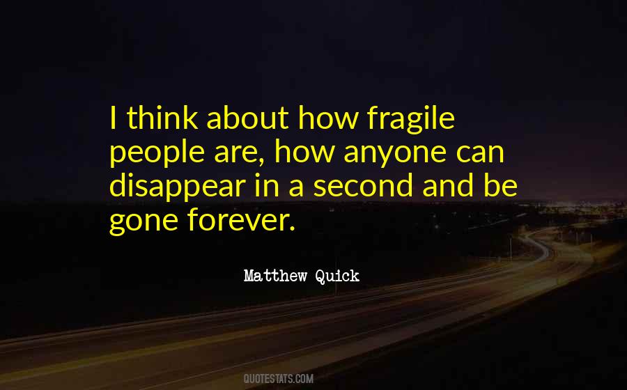 Gone Forever Quotes #375194