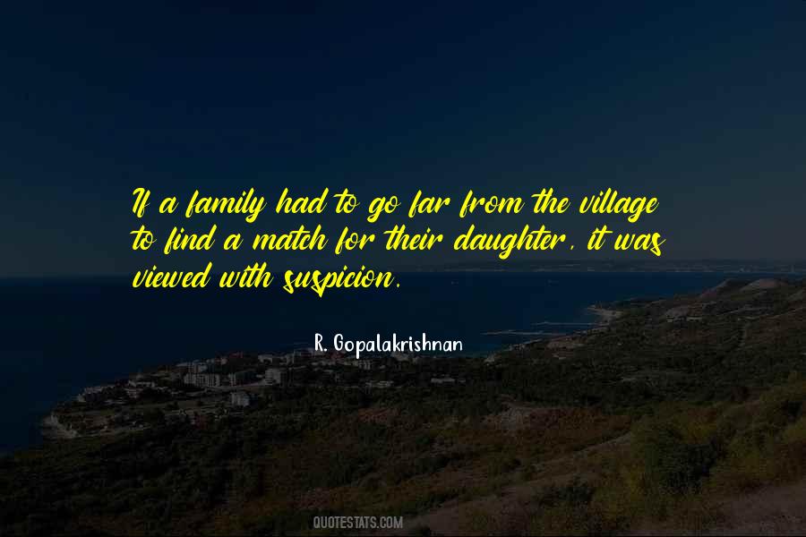 Quotes About The Village #1287032