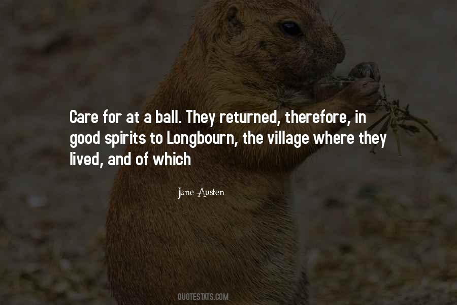 Quotes About The Village #1287363