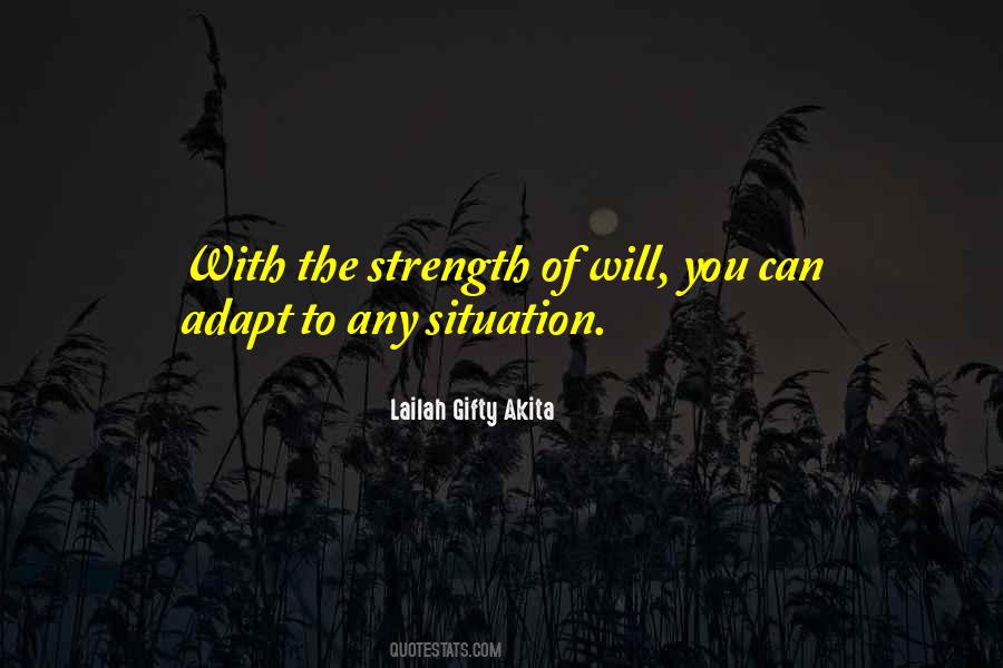 Situation Strength Quotes #1843322