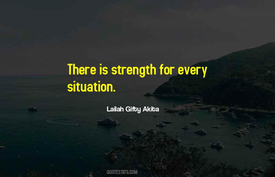Situation Strength Quotes #187546