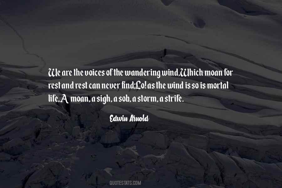 A Voice In The Wind Quotes #455985