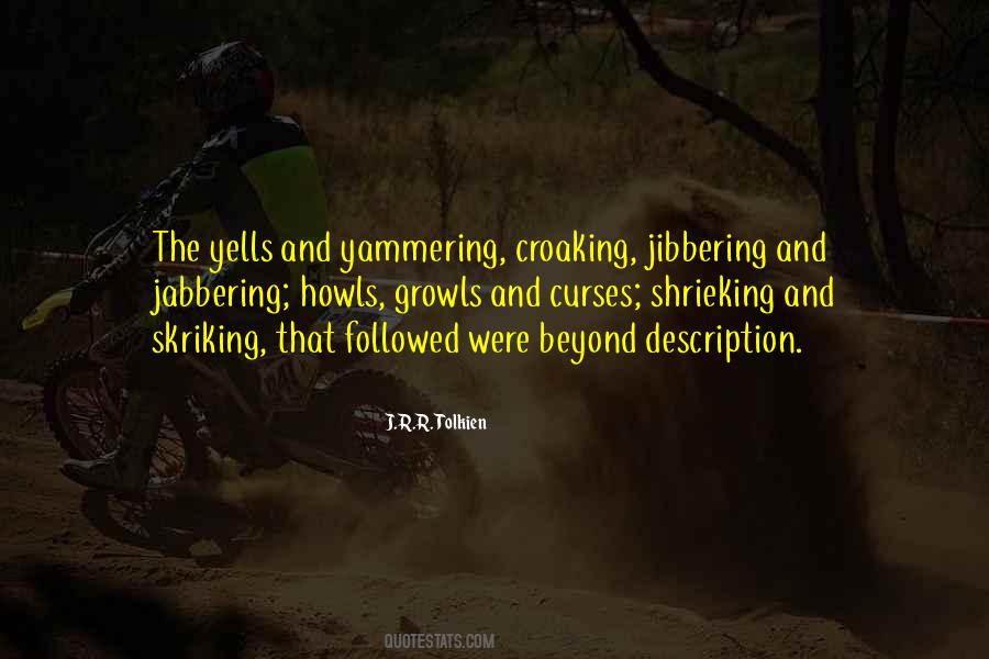 Jibbering And Jabbering Quotes #790771