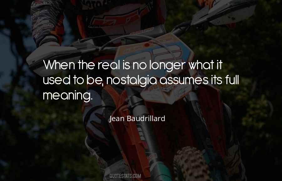 Baudrillard Quotes #15051