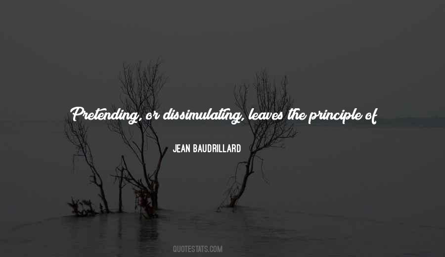 Baudrillard Quotes #582117