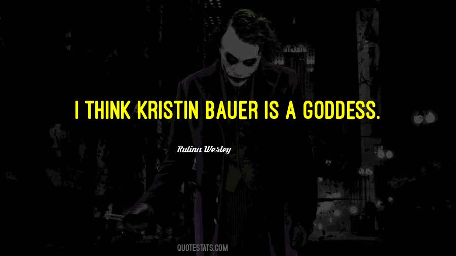Bauer Quotes #1084693