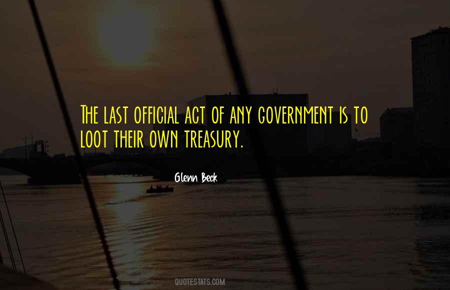 Government Official Quotes #1114809