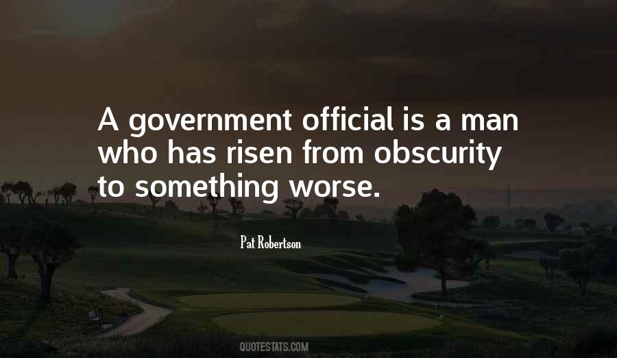 Government Official Quotes #433064