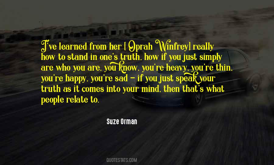 Orman Suze Quotes #373065