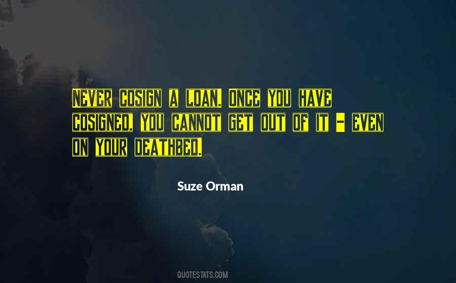 Orman Suze Quotes #443489