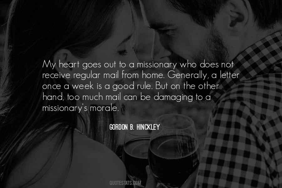 Good Missionary Quotes #1766445