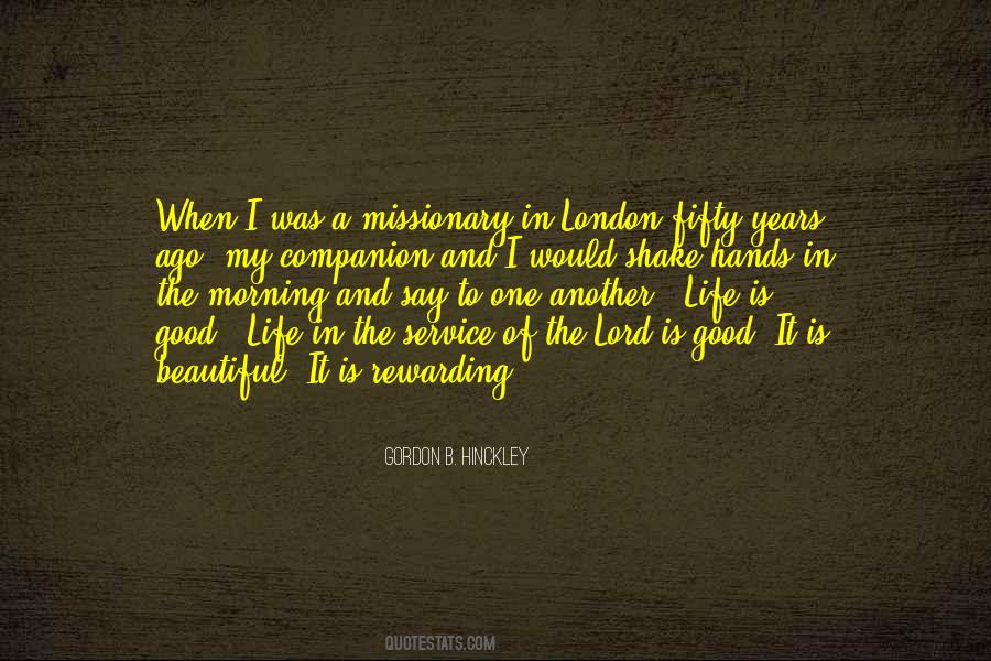 Good Missionary Quotes #215698