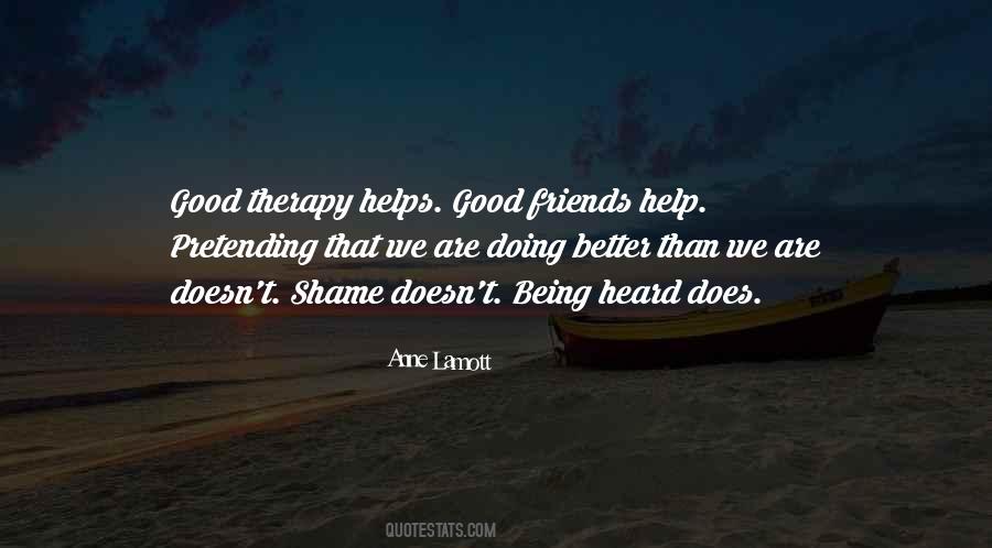 Therapy Helps Quotes #713889
