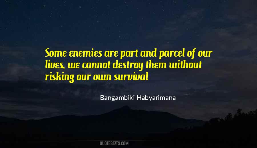 Enemies And Opposition Quotes #273699