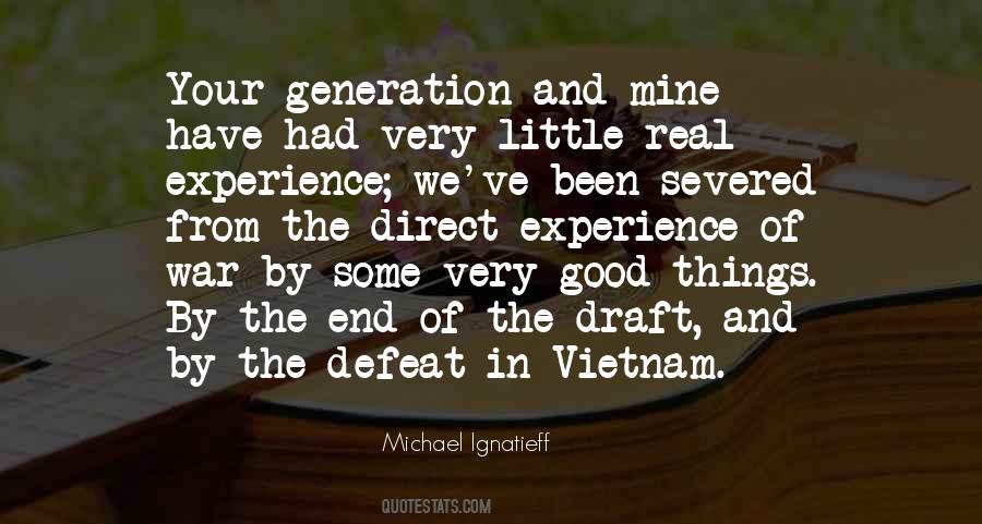 Quotes About The Vietnam War Draft #787984