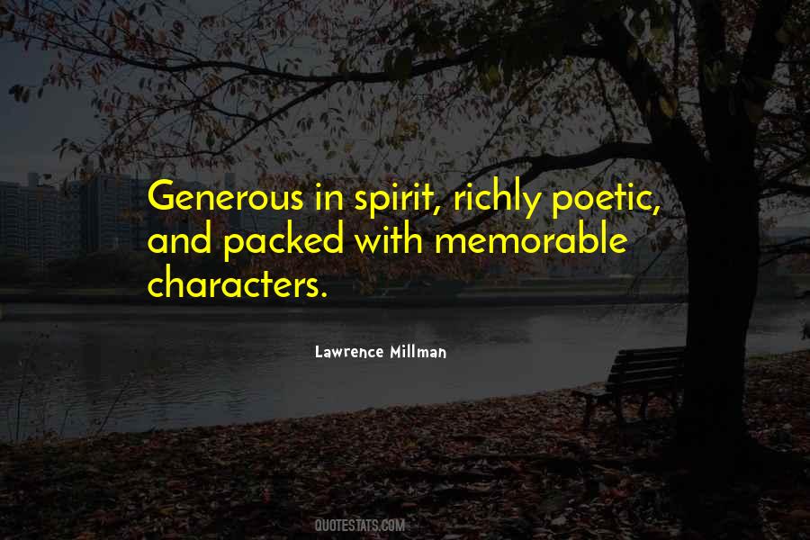 Quotes About Memorable Characters #1293790