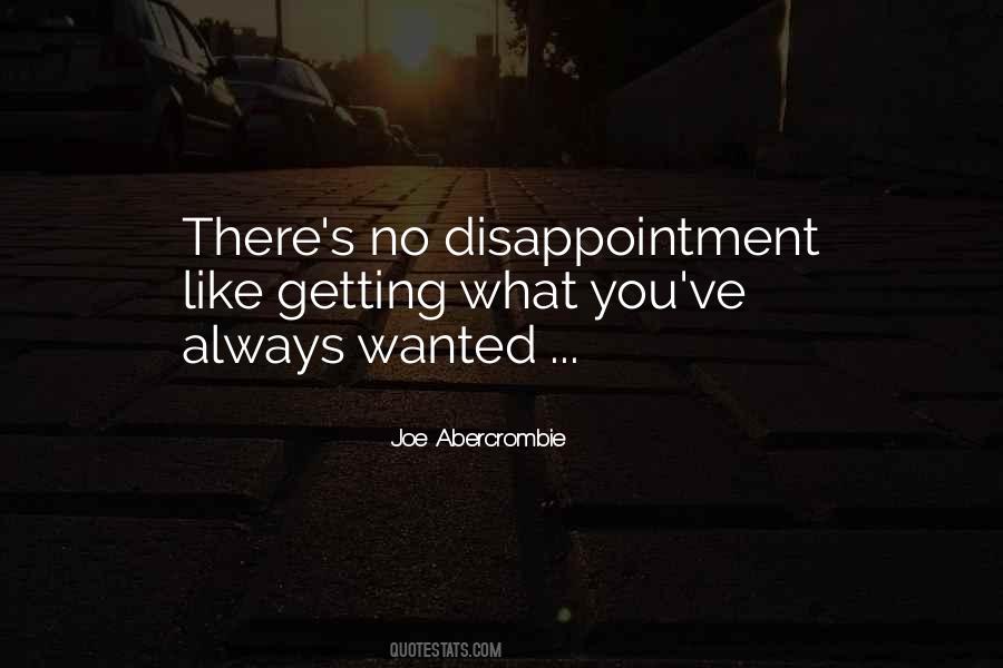 No Disappointment Quotes #422464