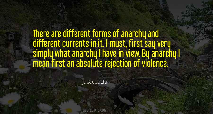 Forms Of Violence Quotes #1768657