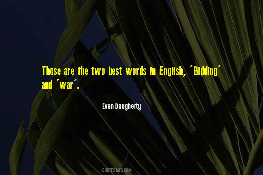 War Words Quotes #213284
