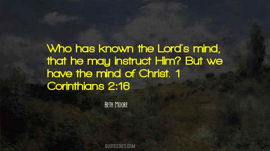 Mind Of Christ Quotes #1844362