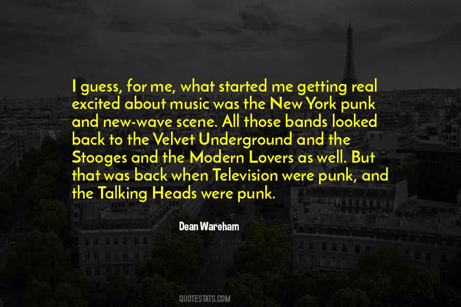 Quotes About The Velvet Underground #1165794