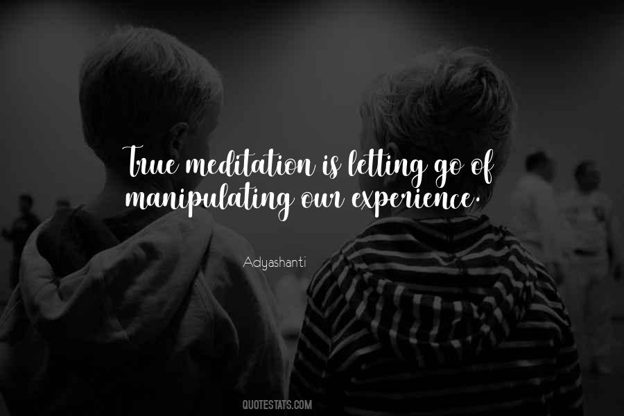 True Meditation Quotes #224295