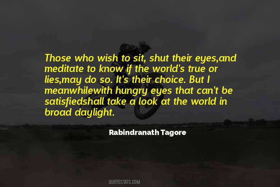 True Meditation Quotes #3814