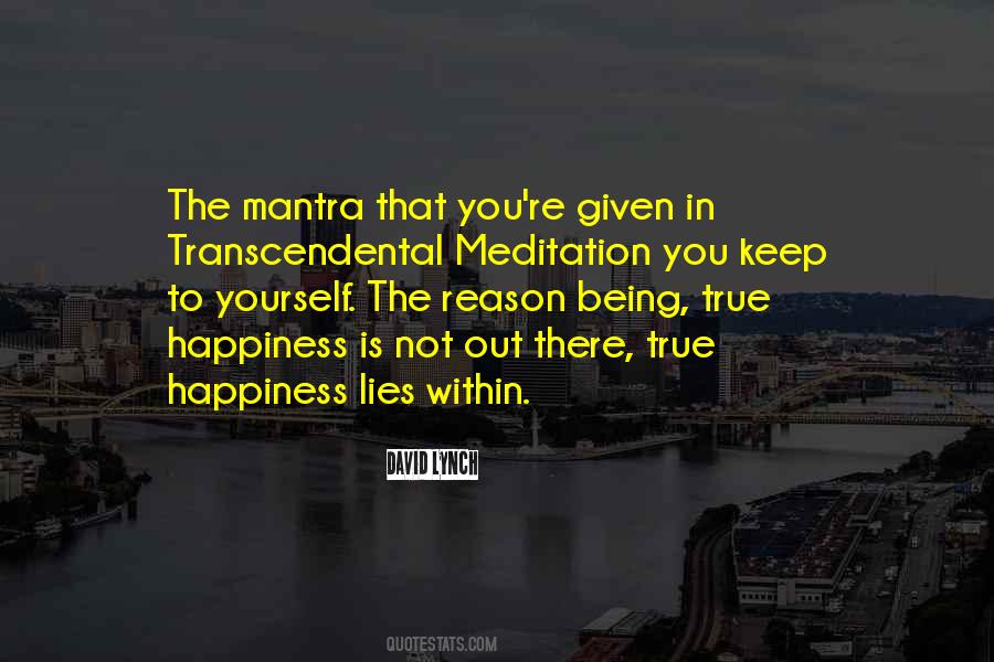 True Meditation Quotes #803416