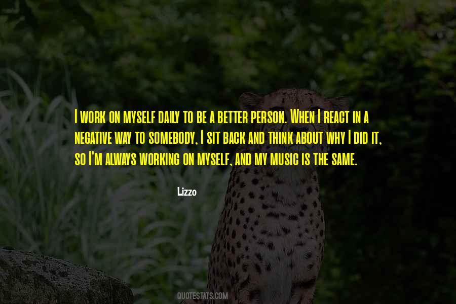 Be A Better Person Quotes #238226