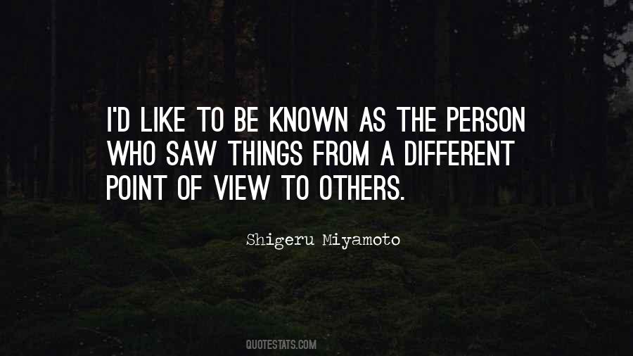 Be A Different Person Quotes #810335