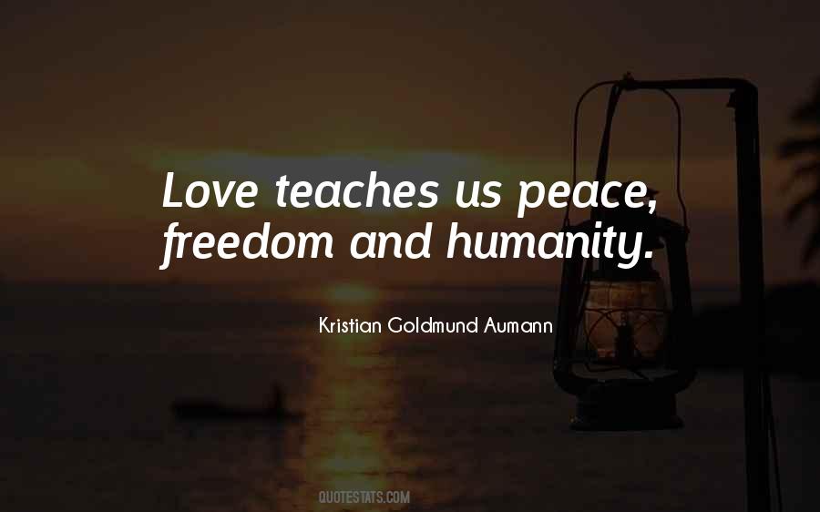 Peace Freedom Quotes #1330327