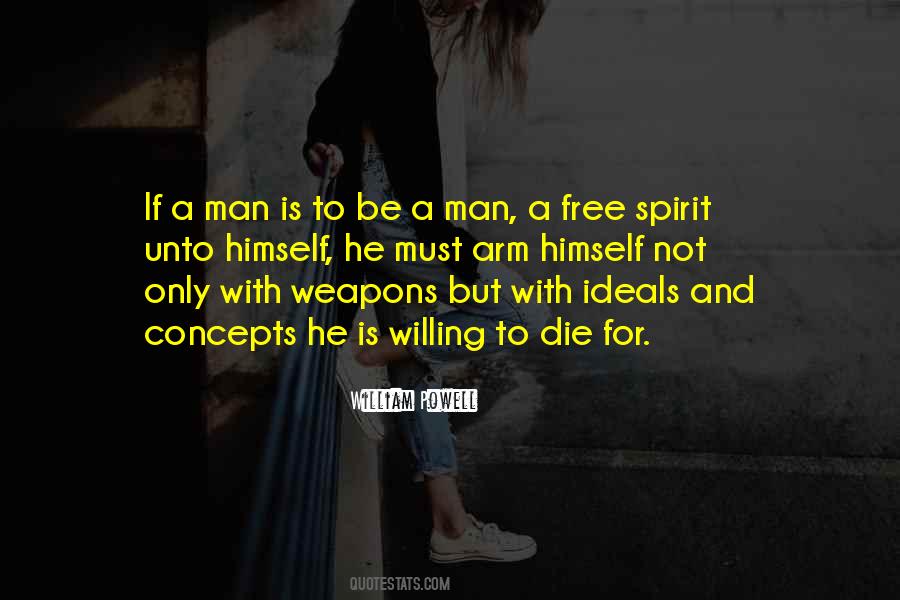 Be A Man Quotes #1306112