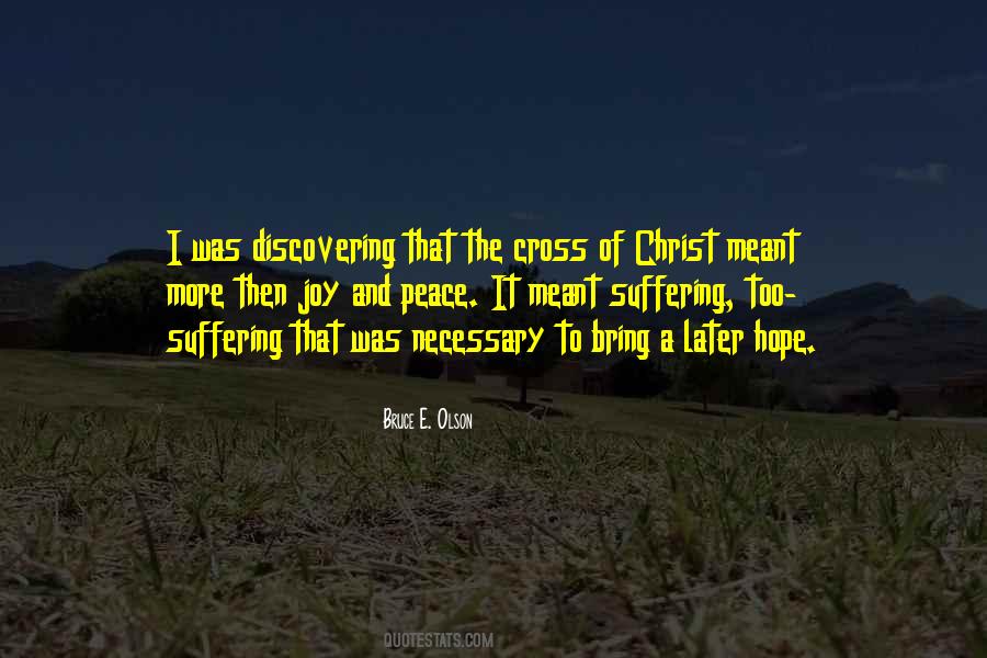 The Cross Of Christ Quotes #302418