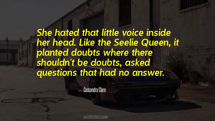 Voice Inside Quotes #749965