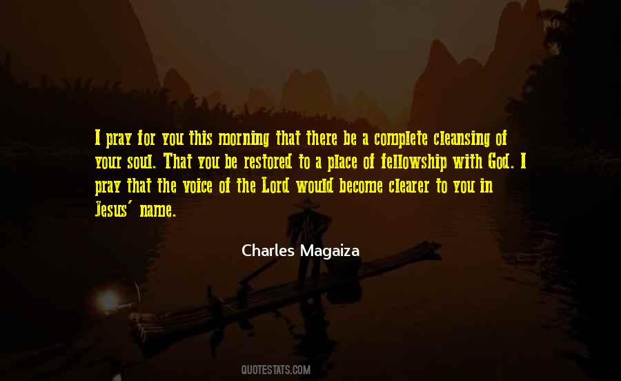 God Fellowship Quotes #35582