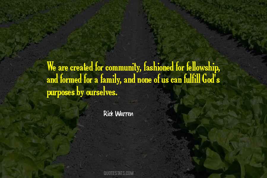 God Fellowship Quotes #678828