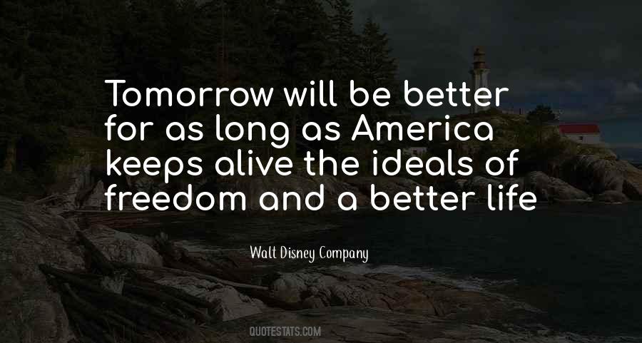 Be Better Tomorrow Quotes #1581493