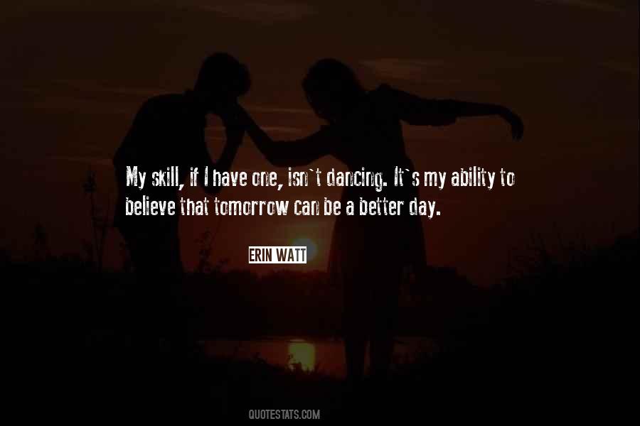 Be Better Tomorrow Quotes #262829