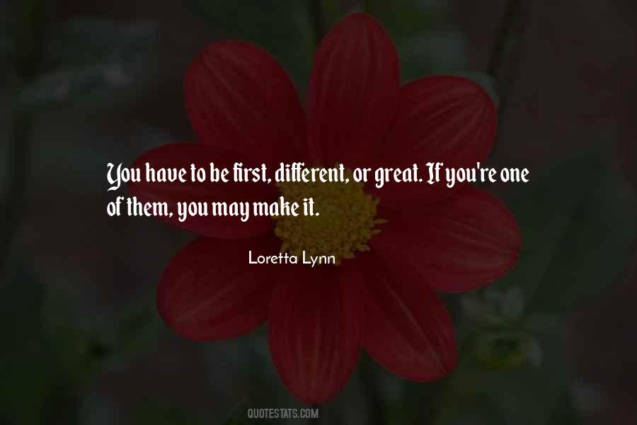 Be Different Inspirational Quotes #1753202