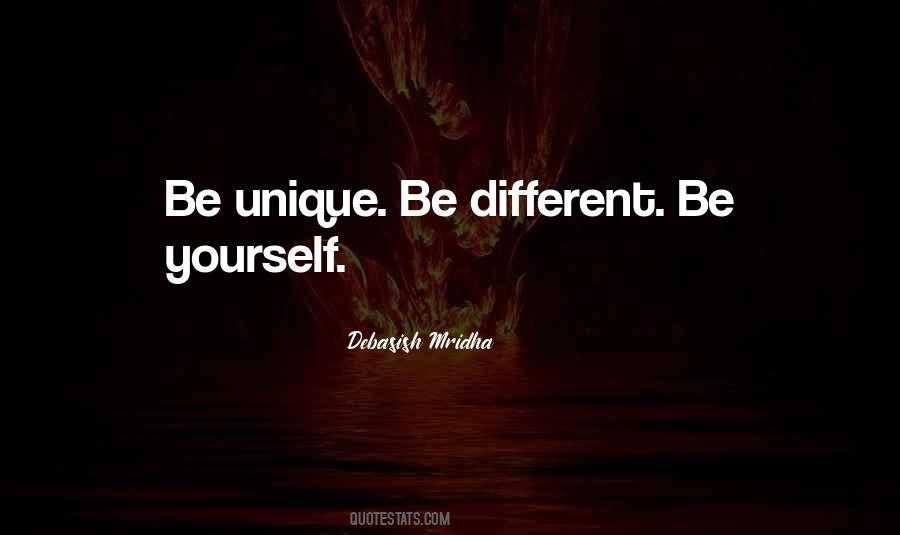 Be Different Inspirational Quotes #576006