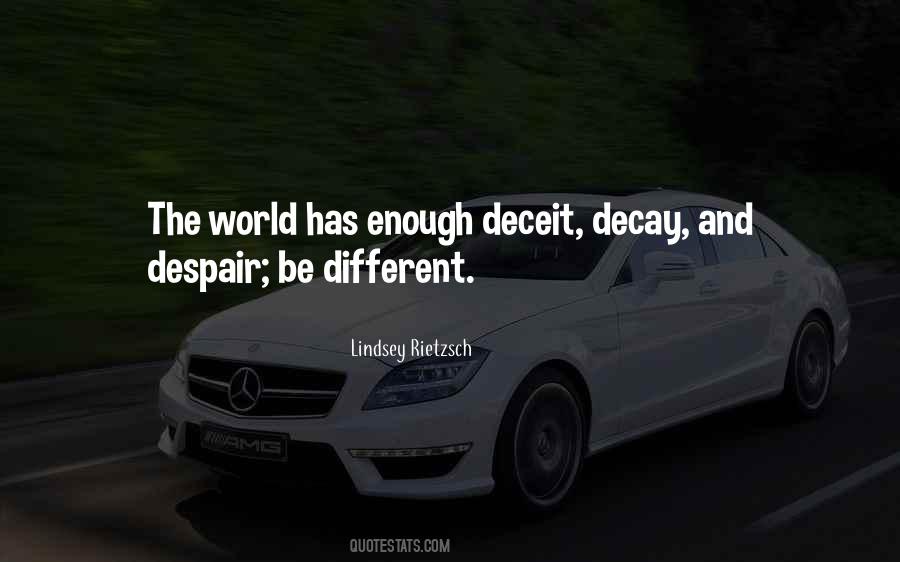 Be Different Inspirational Quotes #606020