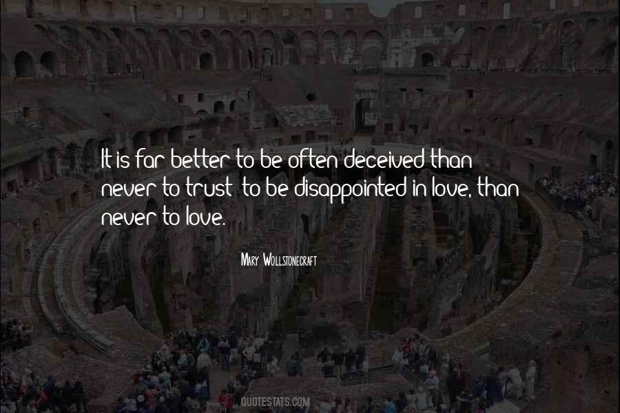 Be Disappointed Quotes #1291495